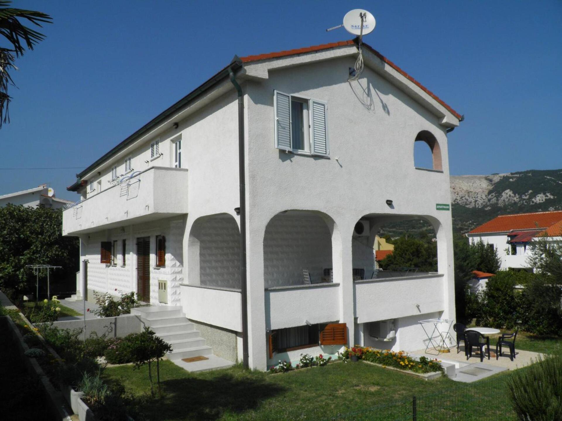 Hotel Klaric Baška Exterior foto